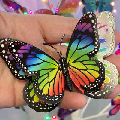 4" Butterfly Flutter Magnet