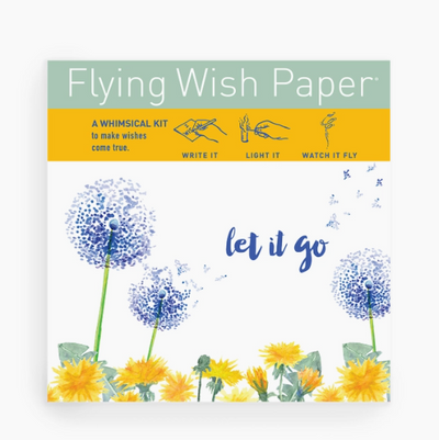 Let it go! Flying Wish Paper - Write it, Light it, Watch It Fly!