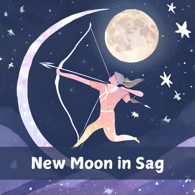 New Moon in Sag: Shooting in the Dark