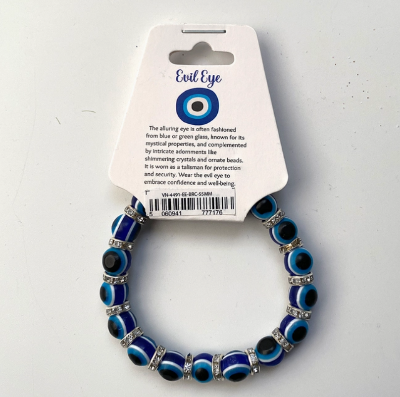 10mm Evil Eye Bracelet