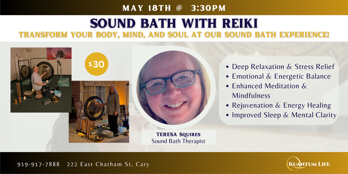 EVENT: 05/18 Sound Bath With Reiki