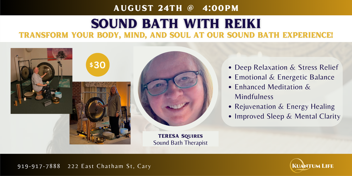 EVENT: 08/24 Sound Bath With Reiki