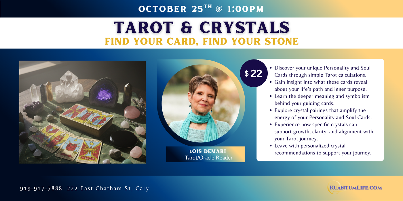 EVENT: 10/25 Tarot & Crystals