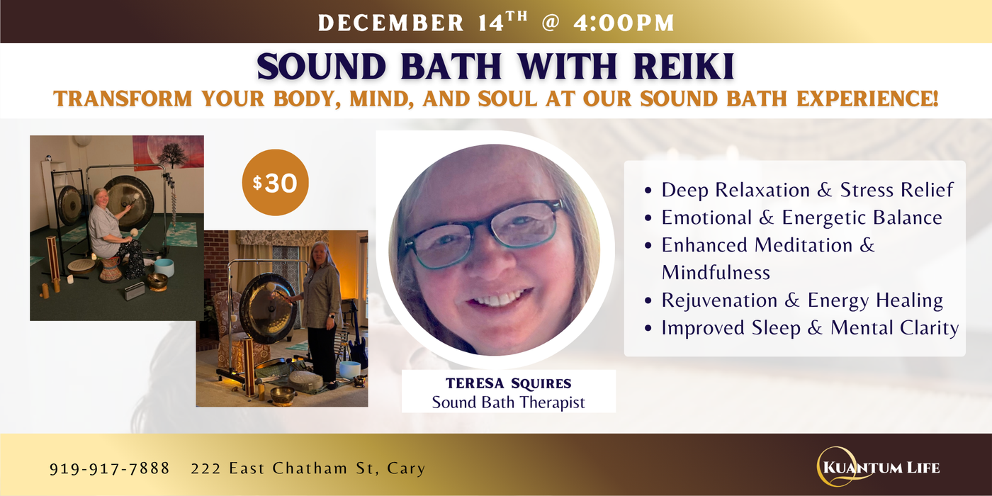 EVENT: 12/14 Sound Bath With Reiki