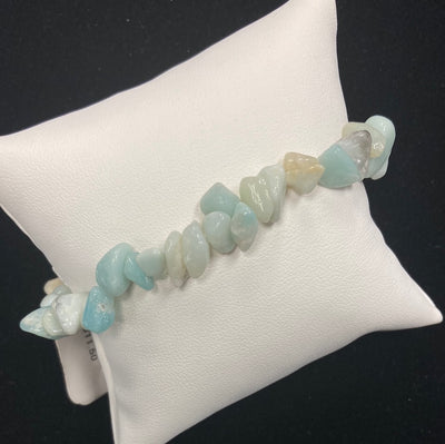 Amazonite Chip - Beaded Bracelet