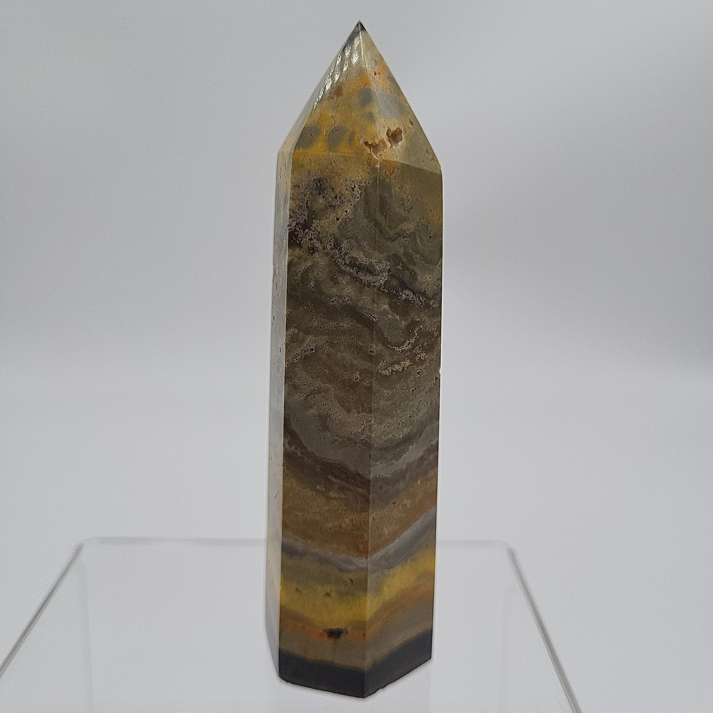 4.25" Bumblebee Jasper Tower