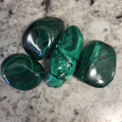 Malachite Tumbled