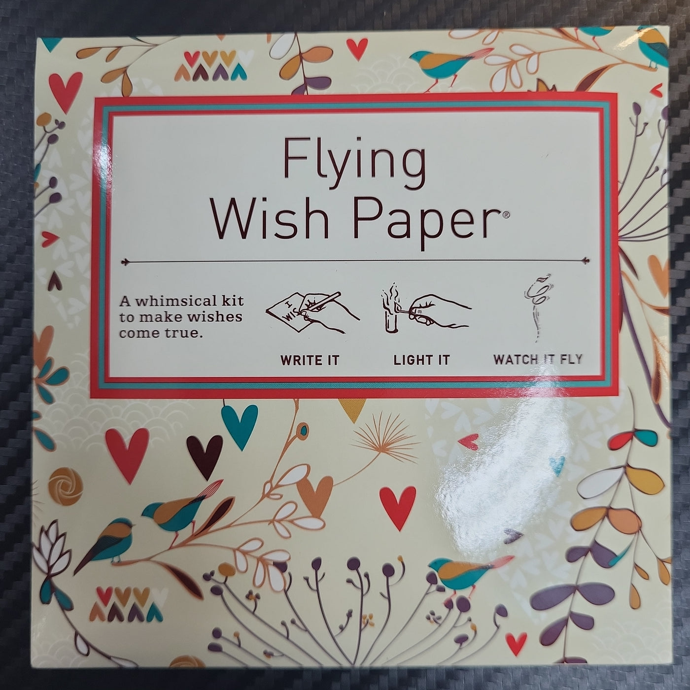 Love Birds Flying Wish Papers - Write it, Light it, Watch It Fly!