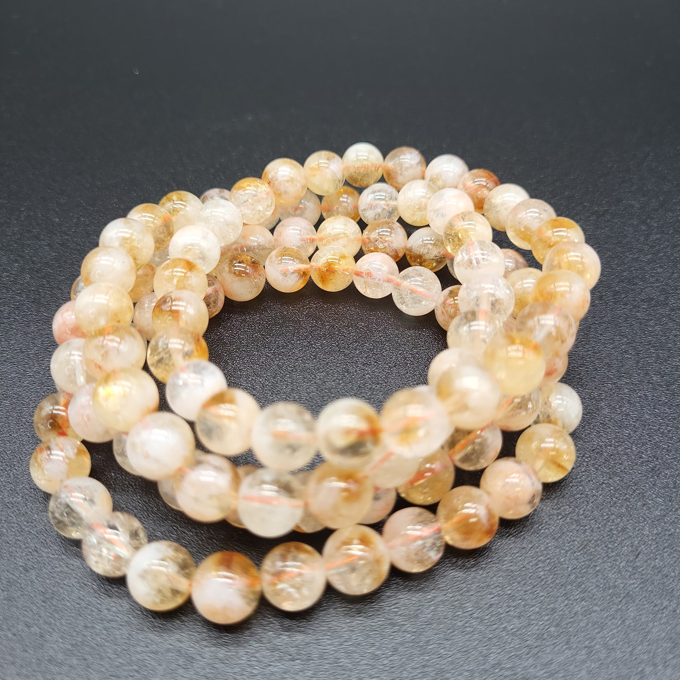 Citrine 8mm - Beaded Bracelet