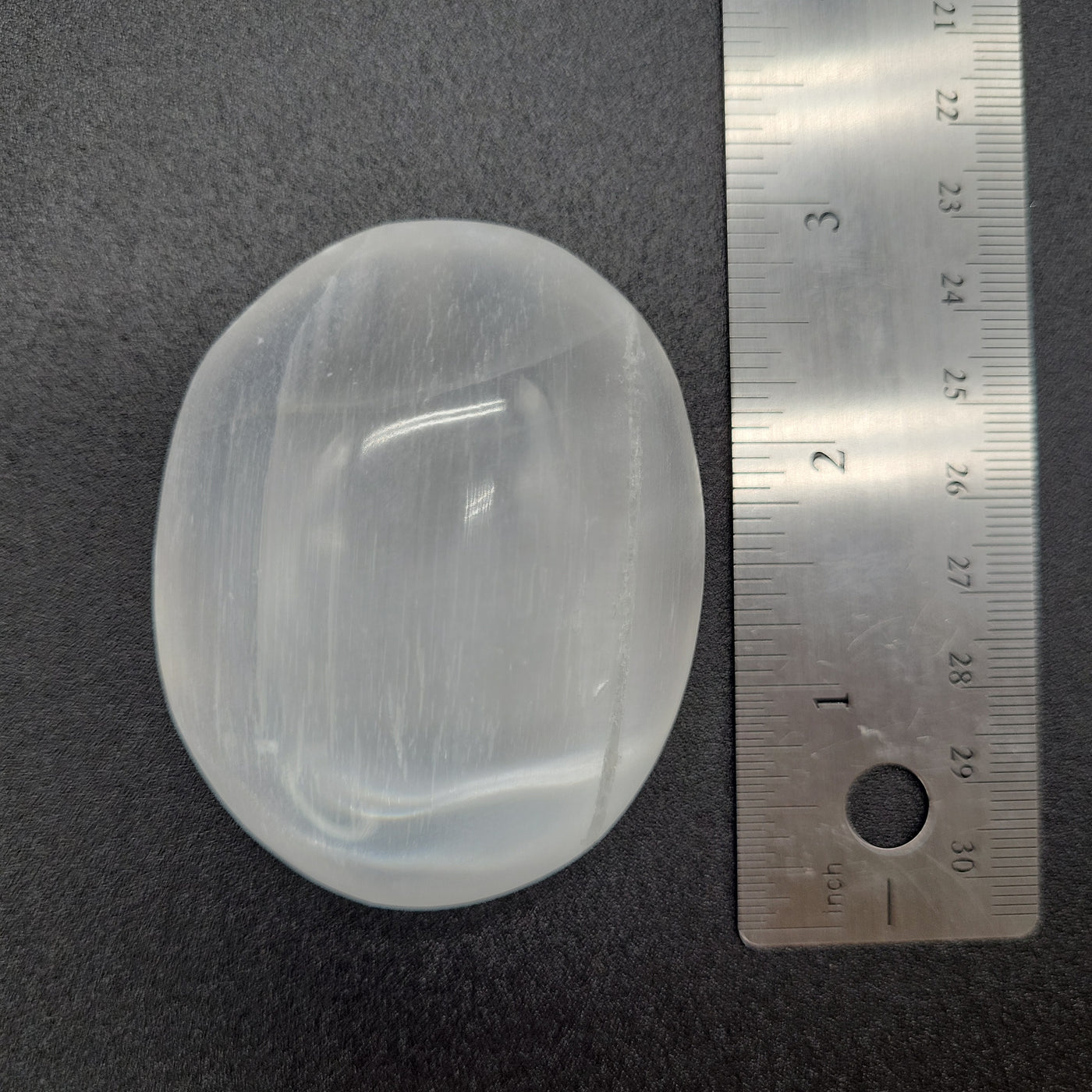 Selenite Bar/Palm Stone (approx 2-2.5")