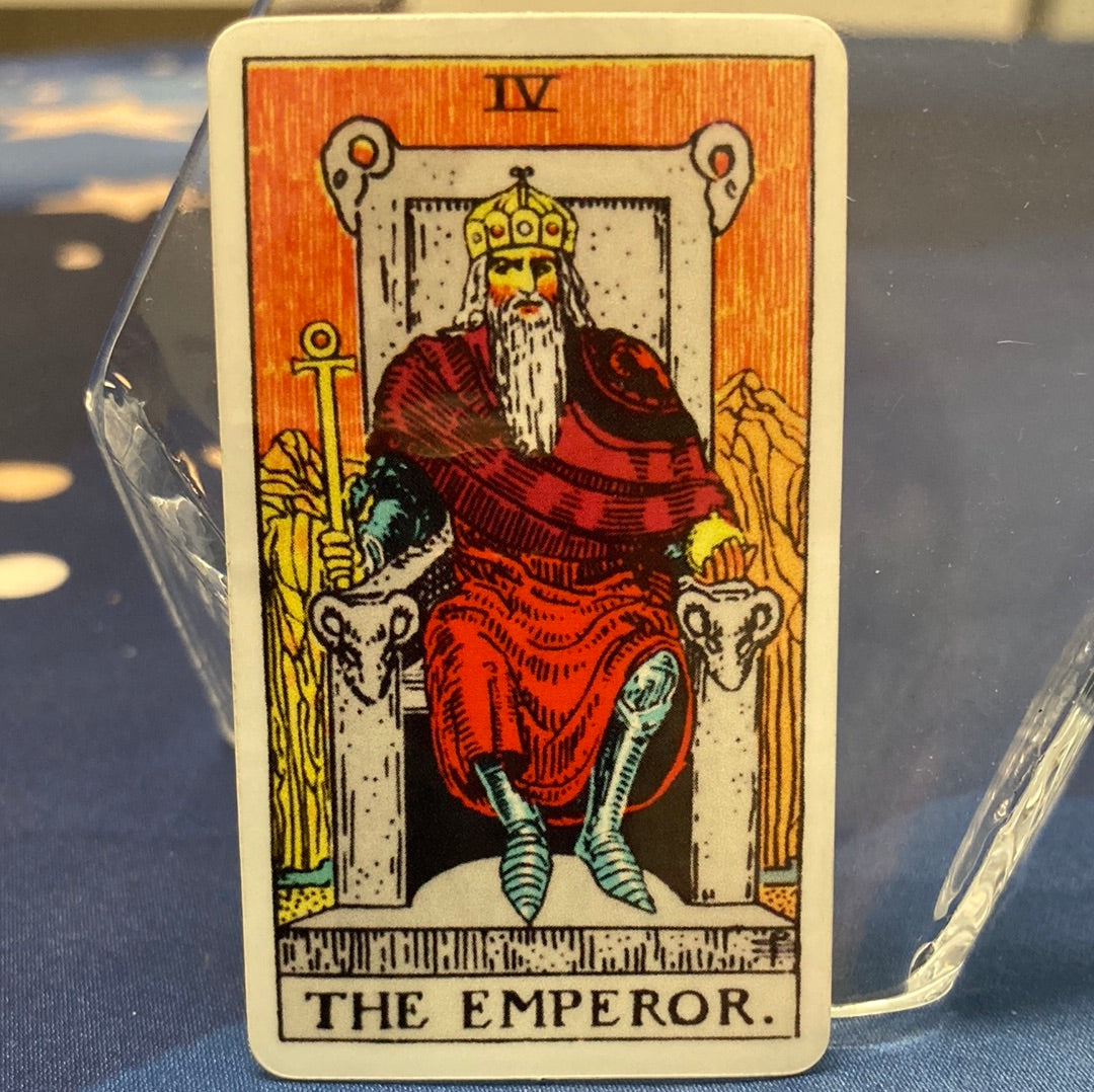 The Emperor Tarot Sticker