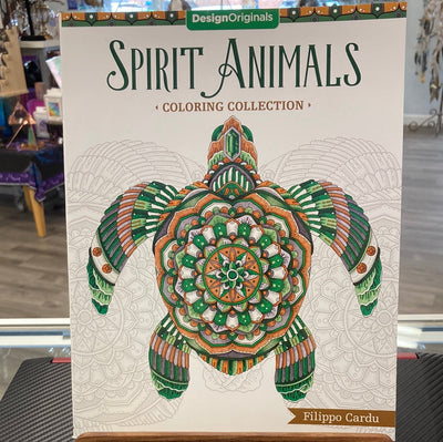 Spirit Animals Coloring Book by Filippo Cardu