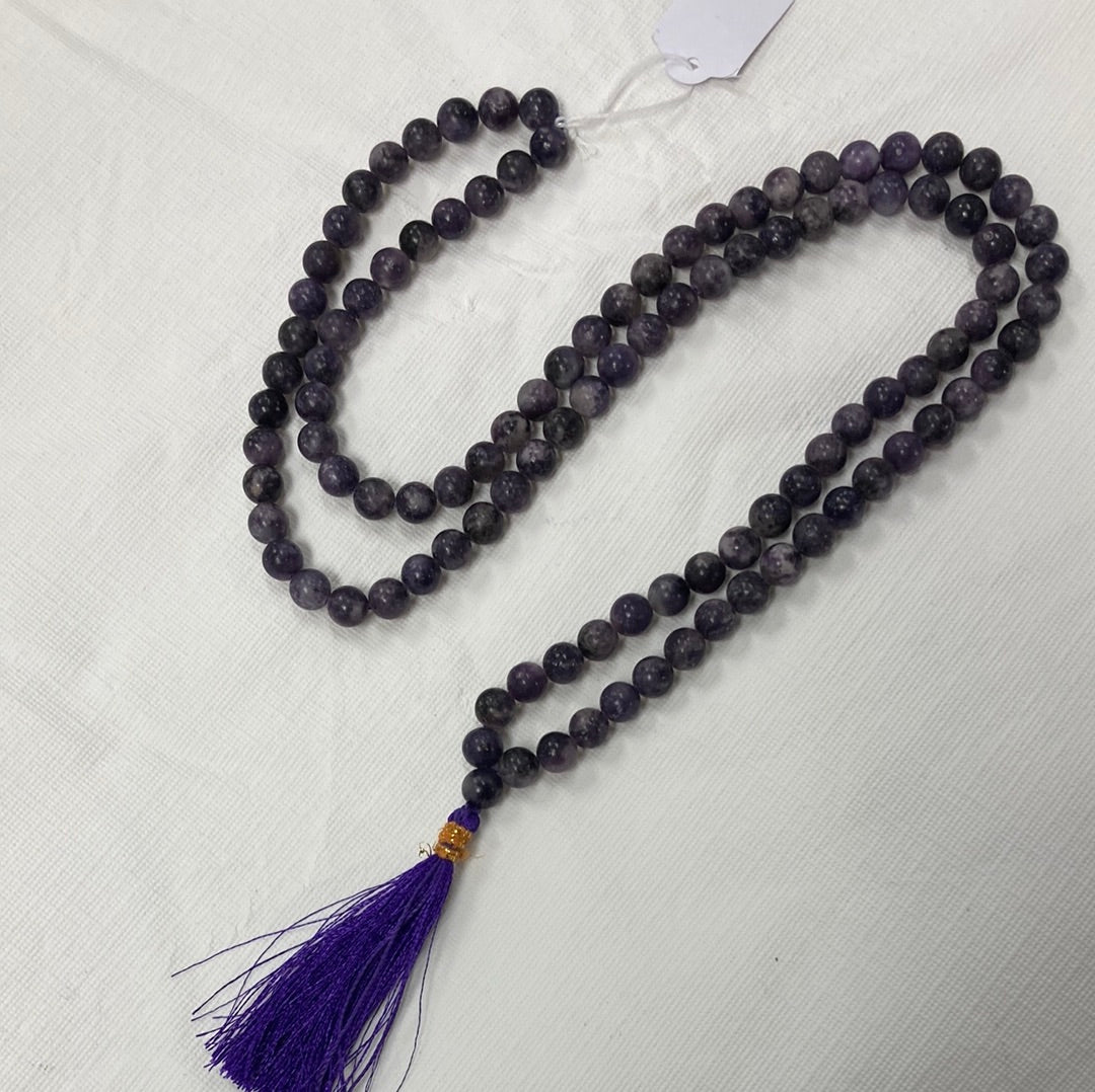 Lepidolite Mala 8mm