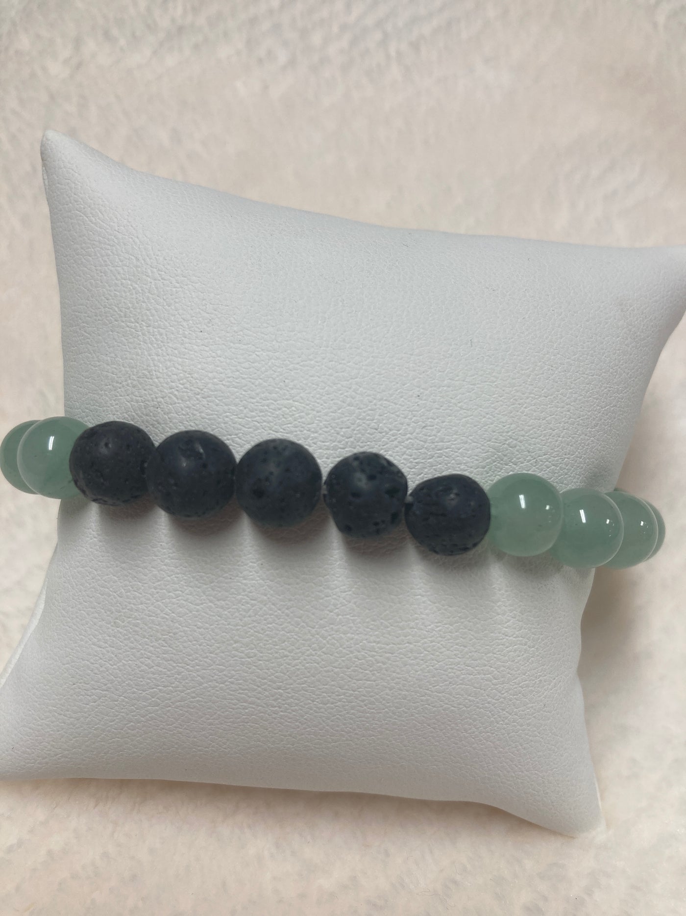 Aventurine & Lava Bracelet 8mm