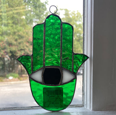 Hamsa w/Eye  Stained Glass