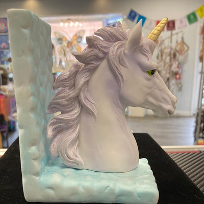 Magical Unicorn Bookends