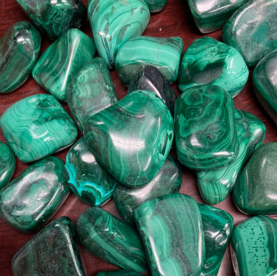 Malachite Tumbled