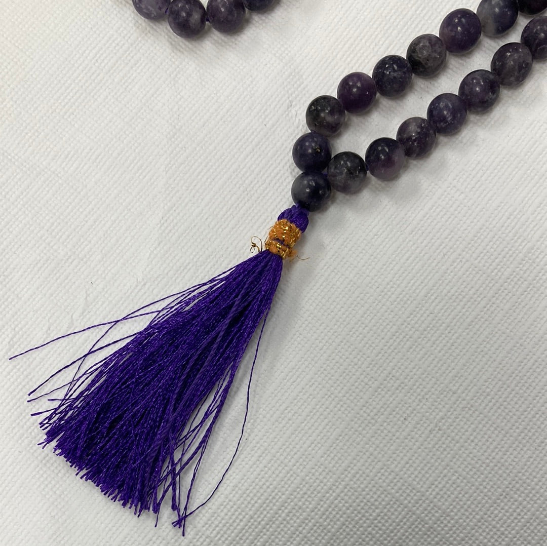 Lepidolite Mala 8mm