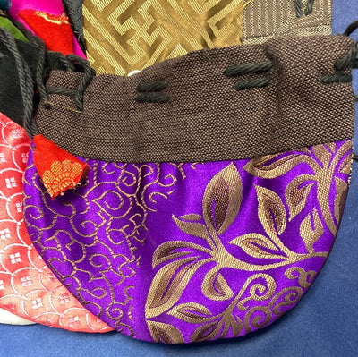 Silk Crystal Bag, Purse/Pouch