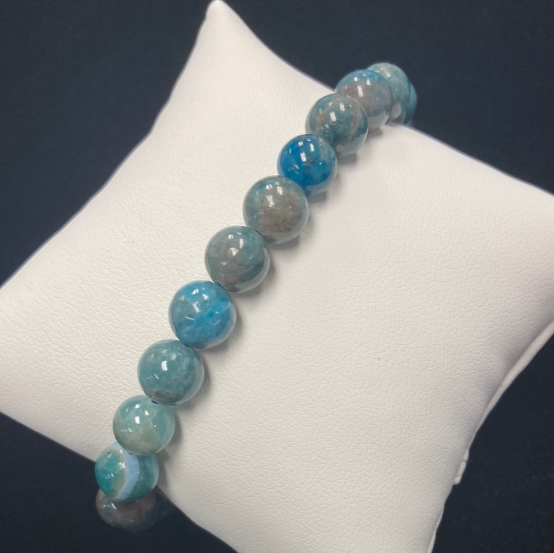 Apatite 8mm - Beaded Bracelet