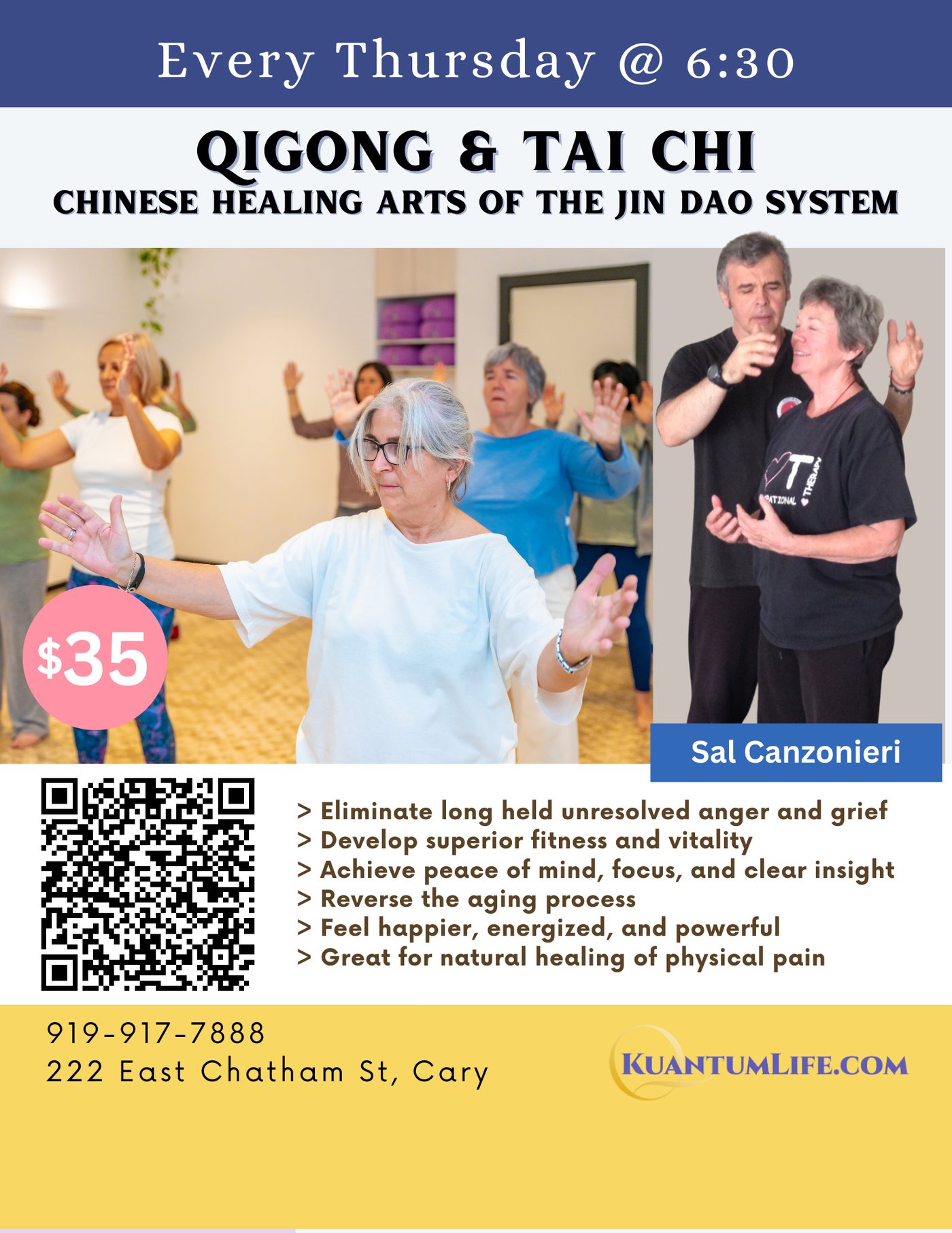 EVENT: Sal-QiGong/TaiChi Chinese Healing Movement Class