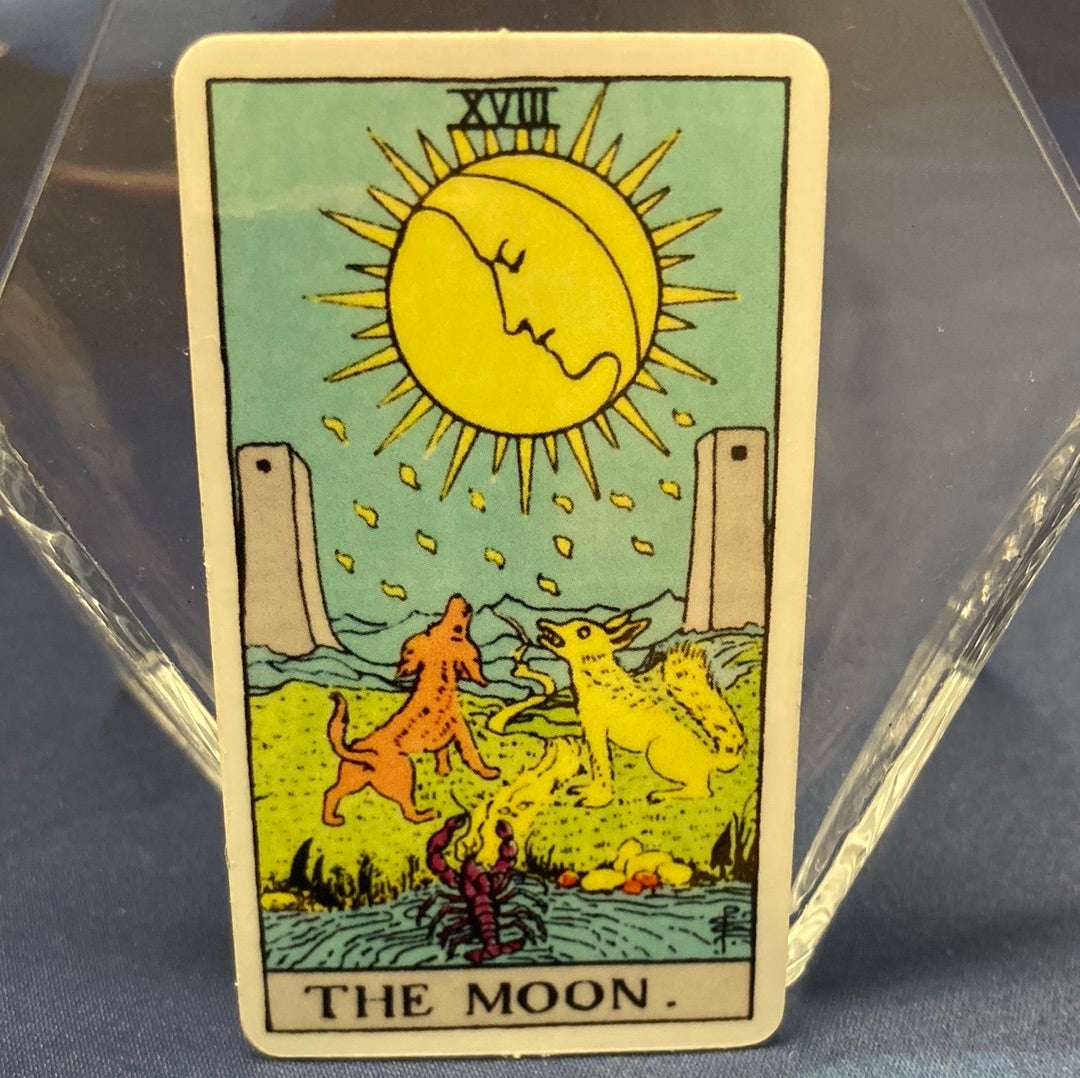 The Moon Tarot Sticker