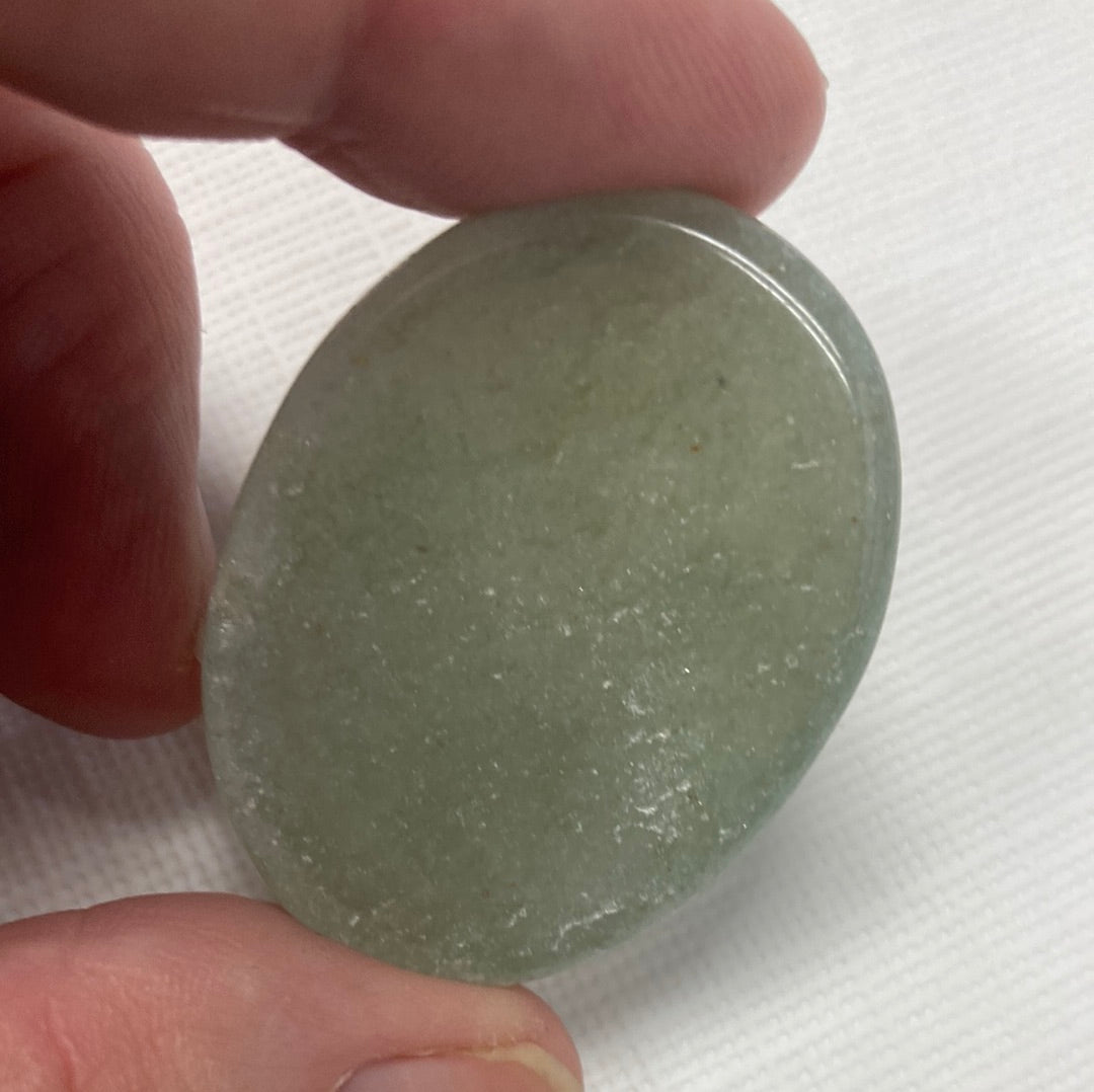 Green Aventurine Worry/Calming Stone 1.65"