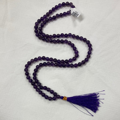 Amethyst Mala 8mm