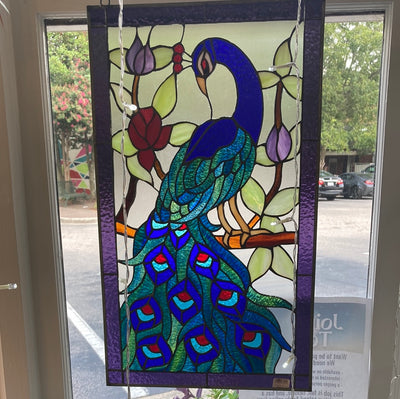 Peacock Stained Glass