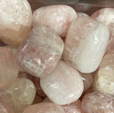 Rose Calcite - Tumbled