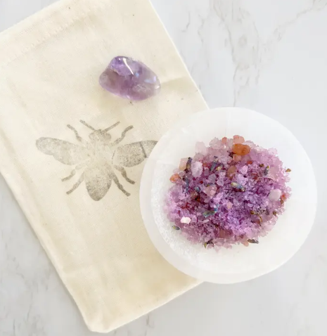 Centered- Amethyst Namaste Herbal Bath Soak