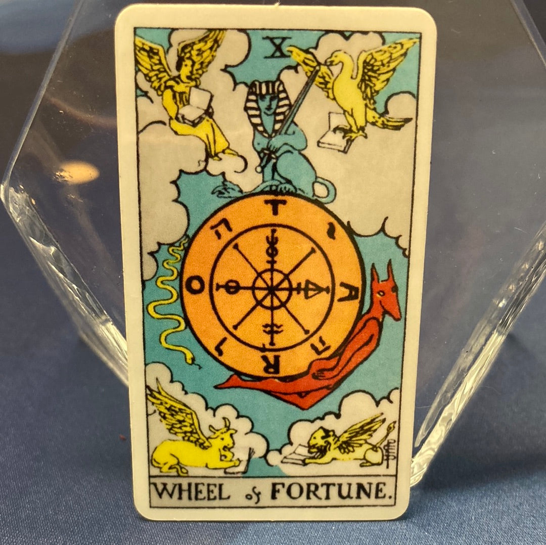 Wheel of Fortune Tarot Sticker