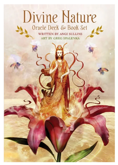 Divine Nature Oracle Deck & Book Set by Angi Sullins, Art; Greg Spalenka