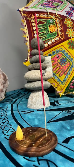 Elephant Round Incense/Cone Ash Catcher