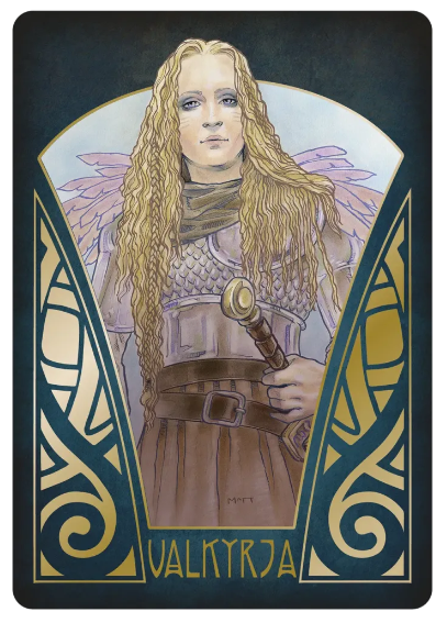 Gjallarhorn: A Norse Oracle Deck by Matt Hughes