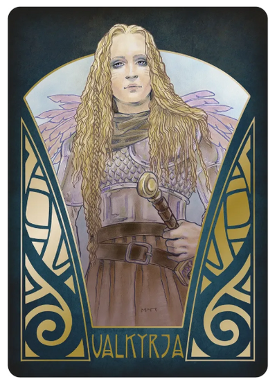 Gjallarhorn: A Norse Oracle Deck by Matt Hughes