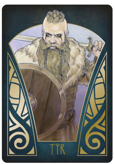 Gjallarhorn: A Norse Oracle Deck by Matt Hughes