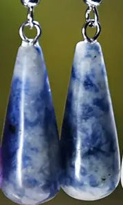 Sodalite Natural Stone Dangle Earrings