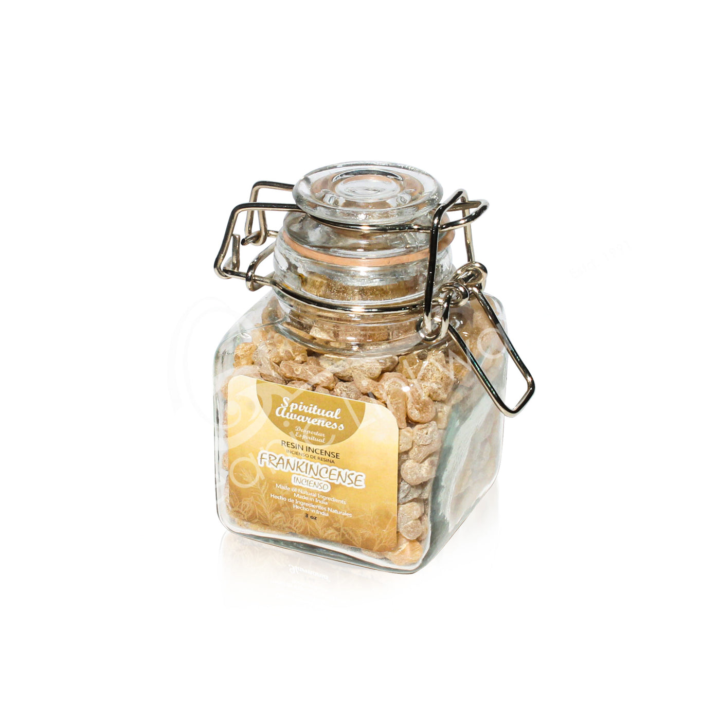 Frankincense Resin Incense – 3 OZ Glass Jar