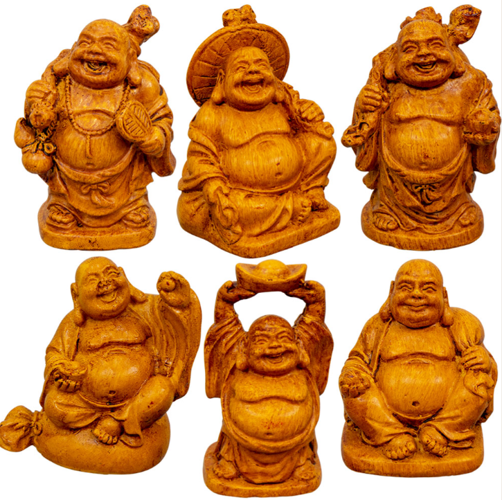 Buddha 2" Polyresin Figurine 1 each