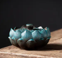 Lotus Ceramic Incense Burner