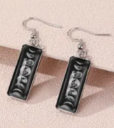Galaxy Night Sky Dangle Earrings