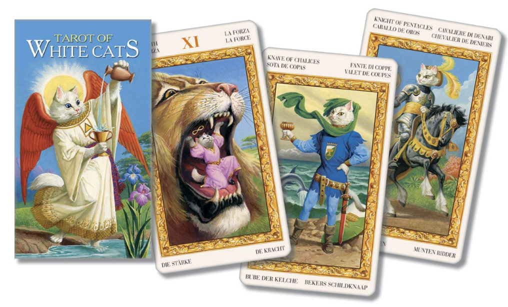 Tarot of White Cats  by Lo Scarabeo (Author), Severino Baraldi (Illustrator)