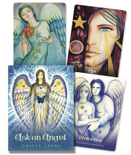 Ask an Angel Oracle Cards by Carisa Mellado (Author), Toni Carmine Salerno (Author)