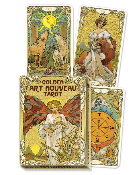 Golden Art Nouveau Tarot Grand Trumps by Giulia Francesca Massaglia (Author)