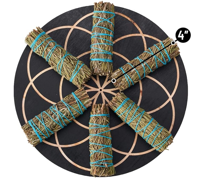 4" Rosemary Smudge Wand Stick