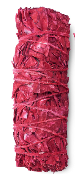 4" Dragon's Blood w/White Sage Smudge Bundle