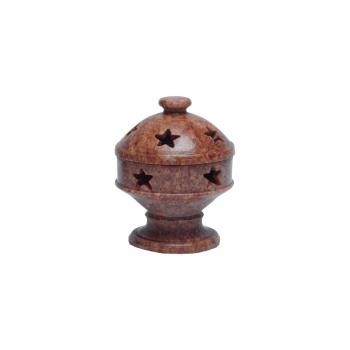 Soapstone Cone Incense Burner (2")