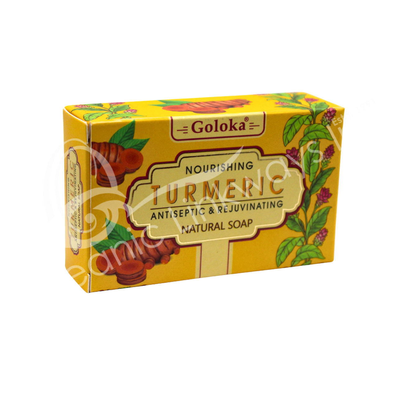 Turmeric Soap Bar Ayurvedic Herbal Natural Aloe Vera