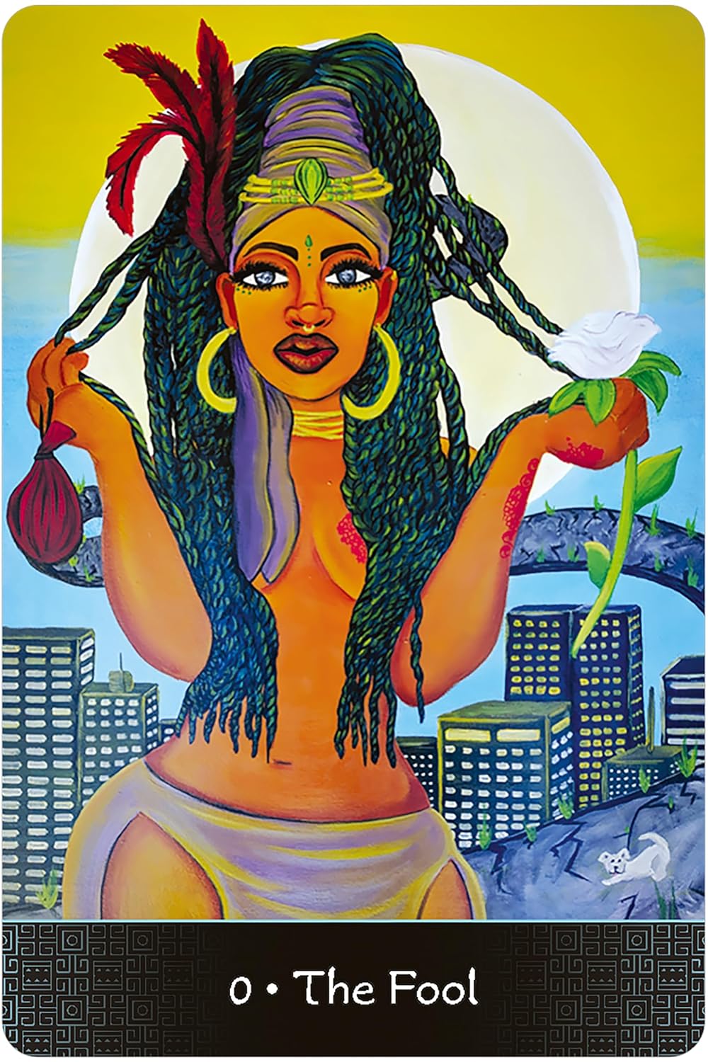 Afro Goddess Tarot Arcanas by Andrea Furtick